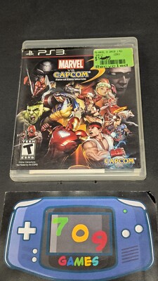 Marvel vs. Capcom 3: Fate of Two Worlds (Sony PlayStation 3, 2011) PS3