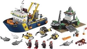 LEGO City Deep Sea Explorers 60095 Exploration Vessel Building Kit- New & Sealed