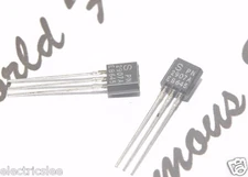 2pcs - PN2907A PNP 60V 0.8A TO92 Transistor - 'Genuine' NOS