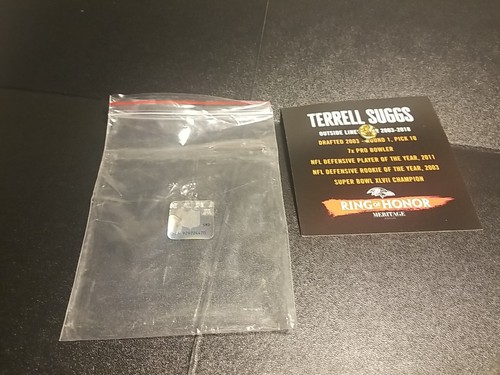2023 Baltimore Ravens #55 Terrell Suggs Ring Of Honor Pin - Picture 6 of 7