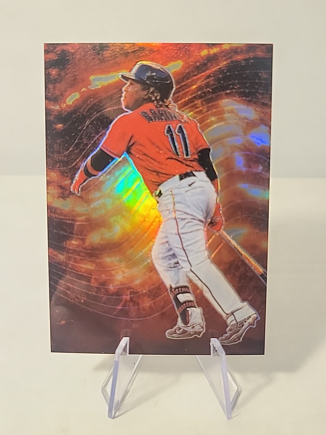 2022 Panini Prizm Lava Flow Jose Ramirez #LF-8 Cleveland Guardians