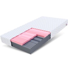 Matratze 100x200 cm Kaltschaum SELECT Visco HR Schaum H3 H4 14 cm JERSEY Bezug 