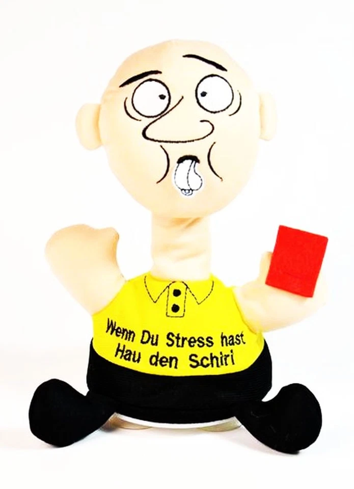 Stress Max Schiri Schitzrichter Fußball Boxen Box mich wenn Du Stress hast Neu