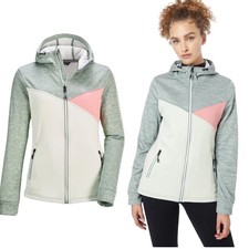 Killtec Women’s New Athletic Ski Jacket Light Steel Mint D36 Us6 Made In Germany