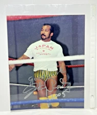 EL SUPER MEDICO 2  JOHNNY RODZ  8 X10 WRESTLING SIGNED PHOTO WWC PUERTO RICO WWF