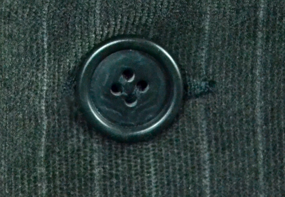 Abrigo deportivo de algodón suave a rayas gris felpa (talla 42L) de: Co Op Barneys New York Foto 4 de 4