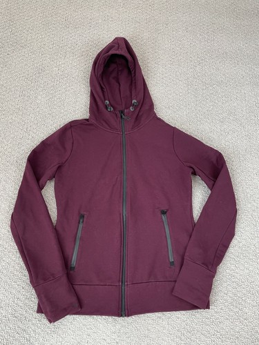 Full Zip Athletic Jacket MAROON | eBay