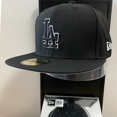MLB - Los Angeles Dodgers 59FIFTY Fitted New Era Cap - Black on