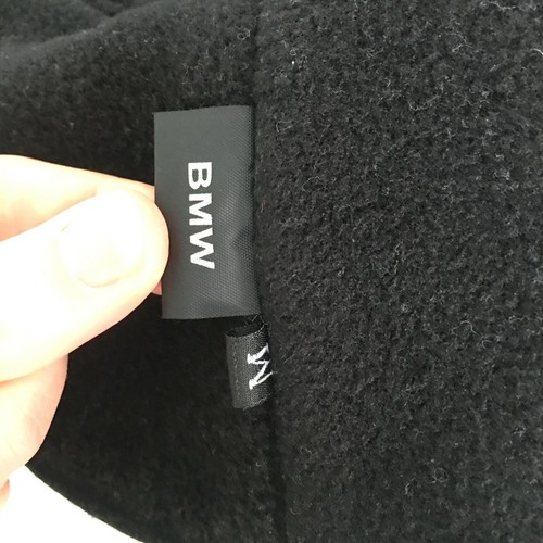ORIGINALE BMW Salvacollo Sciarpa invernale pile nero taglia M Protezione collo - Foto 5 di 7