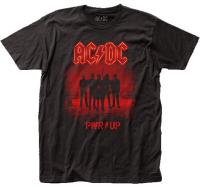 AC/DC PWR UP ALBUM POWER ROCK BAND MUSIC ANGUS YOUNG T SHIRT ACDC55