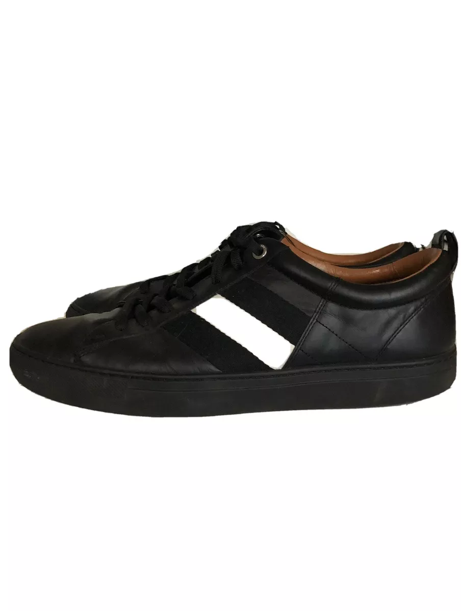 Bally Helvio Black Leather Sneakers eBay