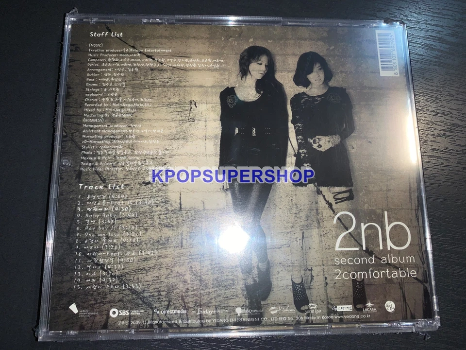 2nb Segundo Álbum 2Cómodo CD Folleto NUEVO Sellado Fuera de Uso EXID Solji 2do Foto 4 de 4