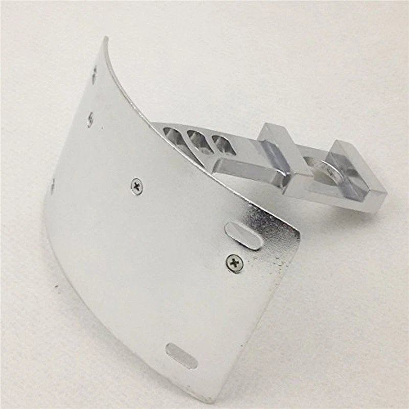 Soporte de etiqueta de licencia lateral trasero plateado para Suzuki GSXR600/750/1000/1300 TL1000R Foto 3 de 4