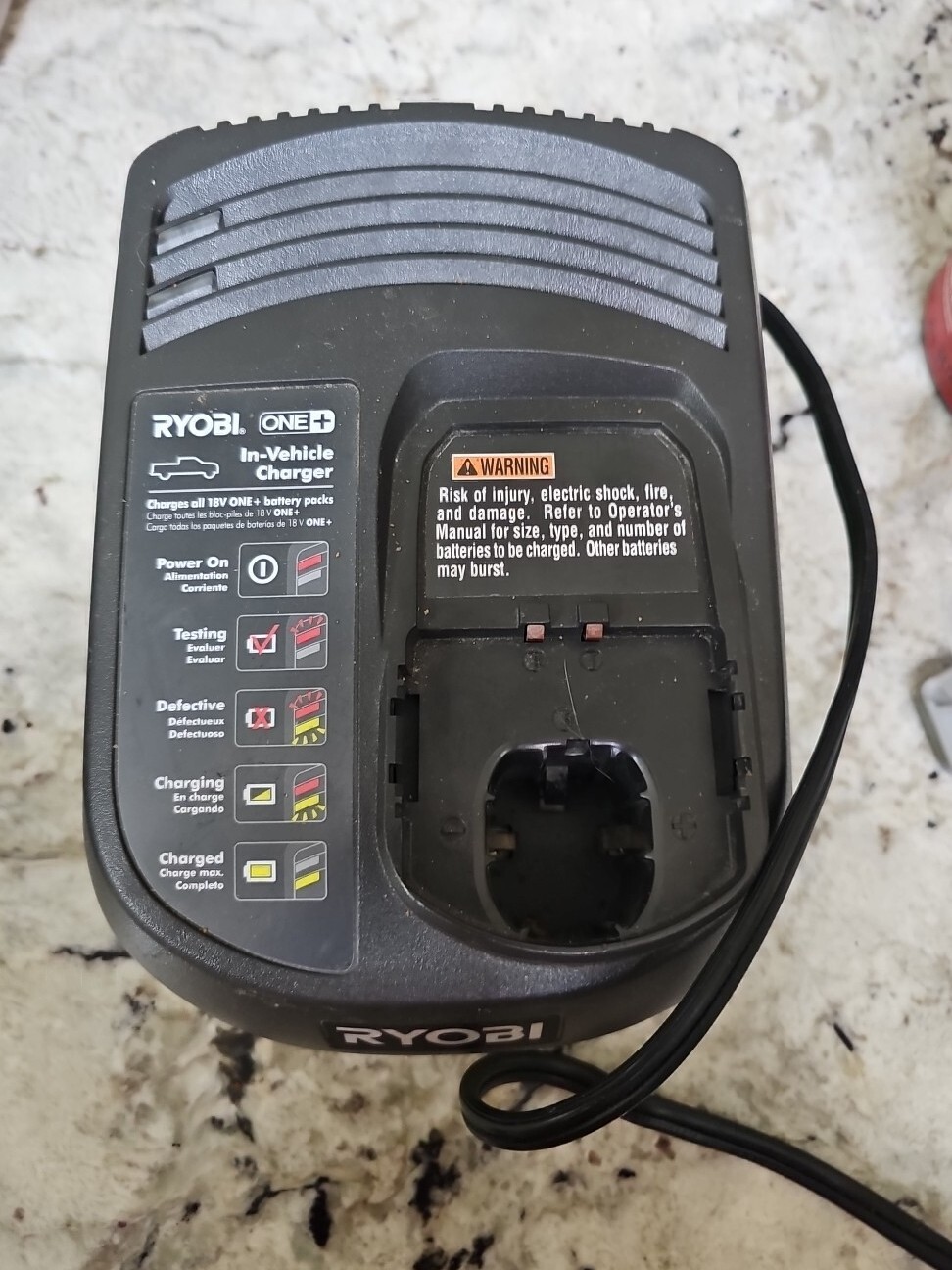 Ryobi Battery Charger P131 Ryobi Car Charger eBay