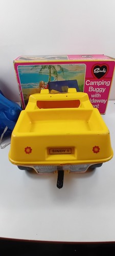 Sindy Camping Buggy mit Klappzelt Nr. 44542 Pedigree Boxed Missing Parts - Bild 6 von 10
