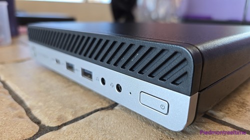 HP Elitedesk 800 G5 DM Micro PC Core I7-9700T 16GB Ram 512GB SSD WiFi Win11 Pro - Picture 8 of 10