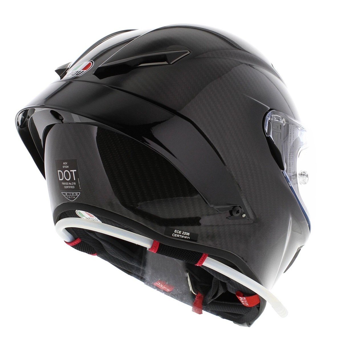 AGV Pista GP-RR Gloss Carbon Black Motorcycle Helmet Extra VISOR