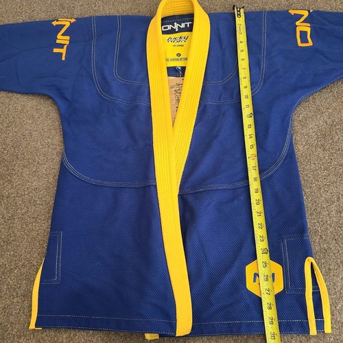 LUCKY Gi X ONNIT Size A0 Bamboo BJJ Jiu Jitsu Primal - Picture 5 of 5
