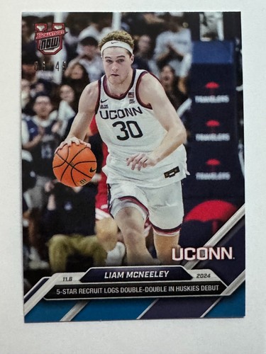 06/49* PARALLEL Liam McNeeley - D/D 2025-25 Bowman U NOW® Basketball Card: 6 - Bild 1 von 3