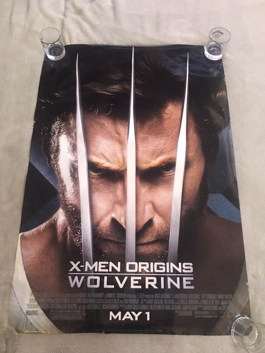Marvel X-MEN ORIGINS WOLVERINE Double sided 27x40 Original
