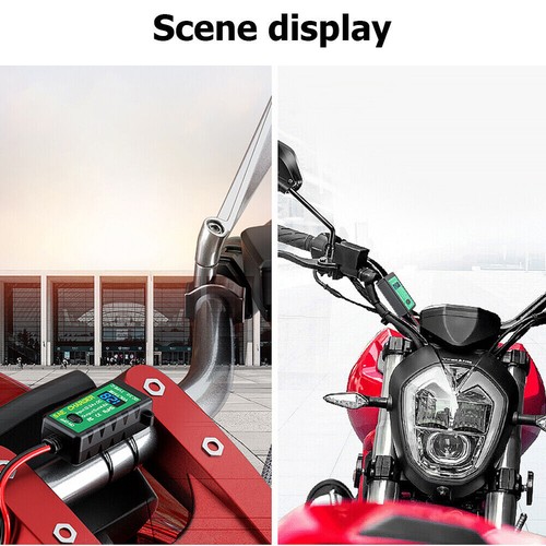 Motorcycle Bike SAE to USB Charger Cable Adapter 4.8A Waterproof for GPS Phone - Picture 8 of 11