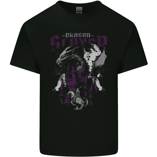T-Shirt Garçon Dragon contre chevalier