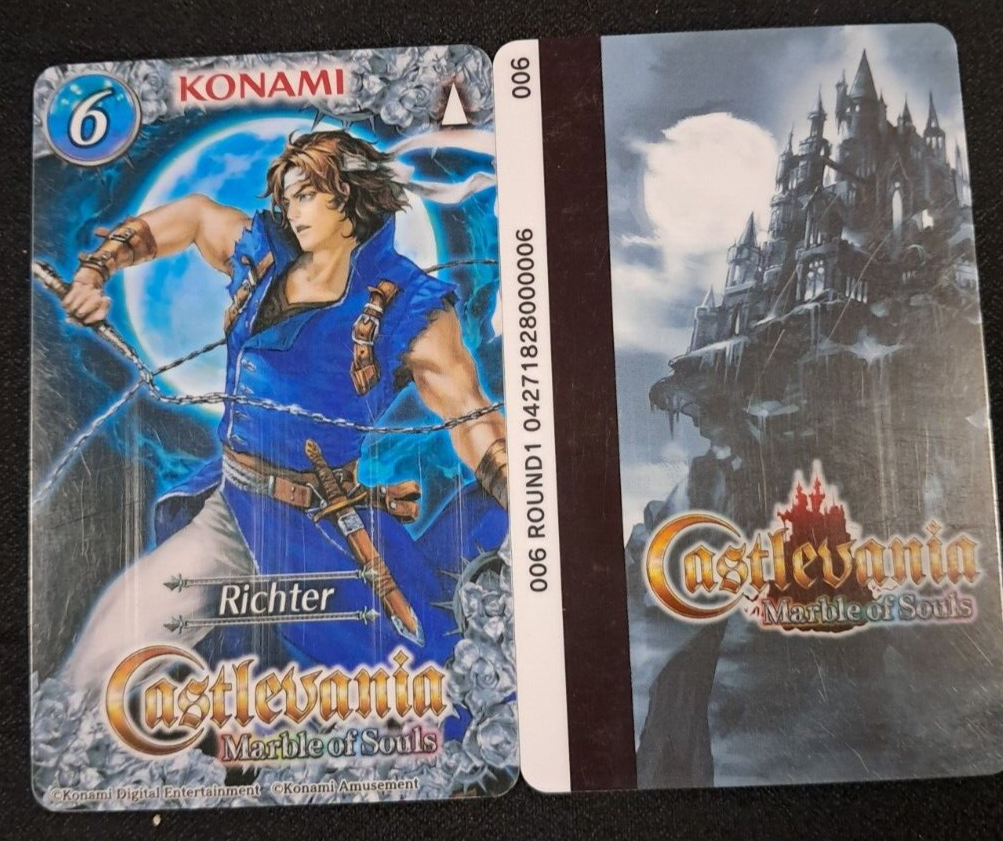 castle vania marble of souls カード全種セット KONAMI Castlevania Marble of Souls Arcade Coin Pusher Cards