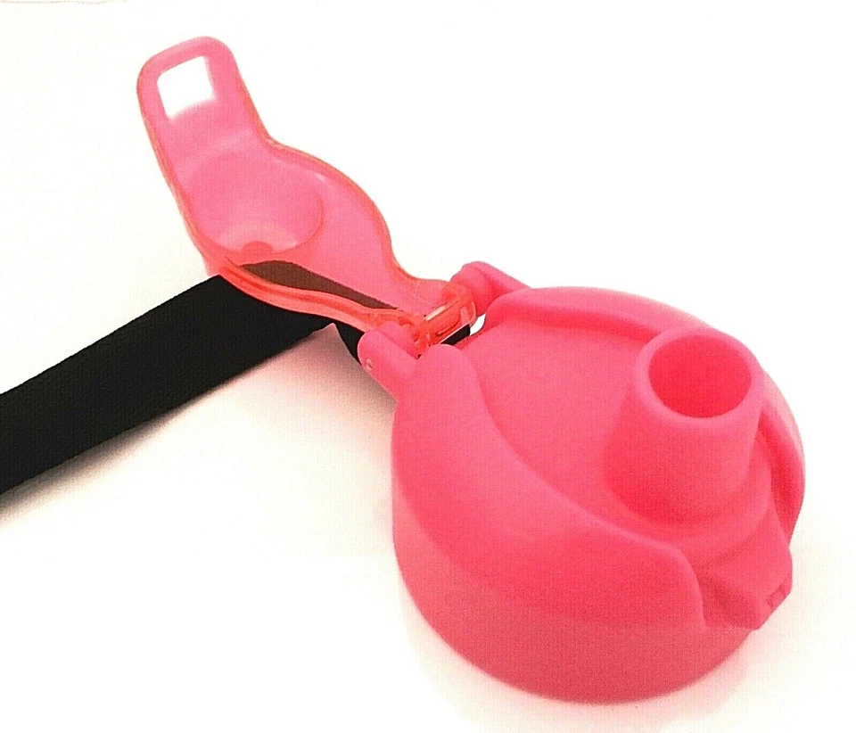 VICTORIA'S SECRET PINK COLLEGIATE WATER BOTTLE WITH RUBBER SEAL 20oz NEW - Image 3 of 4