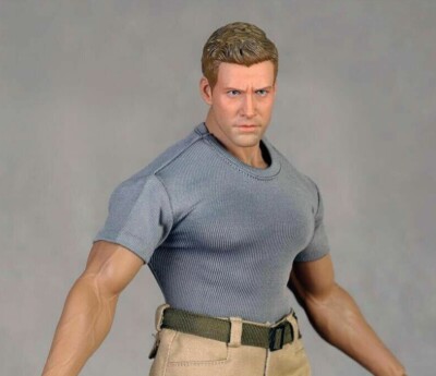 1/6 T-shirt Top For 12'' PHICEN Hot Toys Muscular TBL M33 M34 Male Figure hot