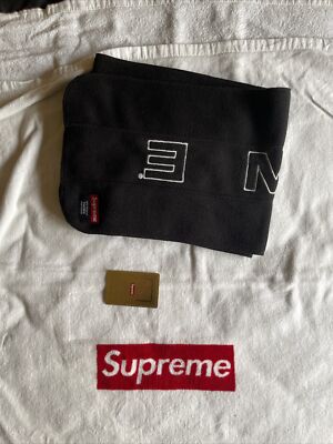 Supreme Polartec Logo Scarf FW17 | eBay