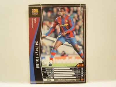 Panini WCCF 2007-08 Yaya Toure 1983 Cote d'Ivoire　No.24 FC Barcelona DMF/CMF#298