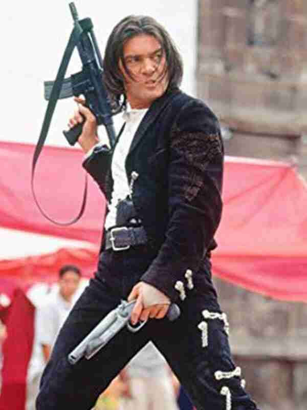 Once Upon a Time in Mexico El Mariachi Antonio Banderas Suede