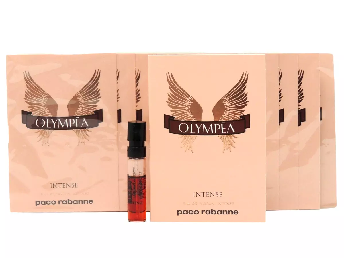 PACO RABANNE OLYMPEA INTENSE EDP 1.5ml .05oz x 12 PERFUME SPRAY SAMPLES SEALED |