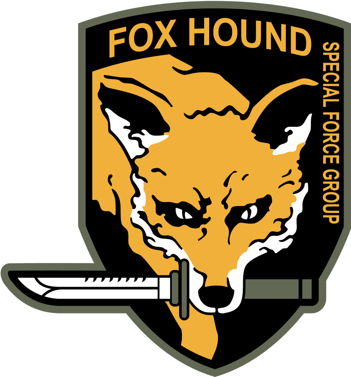 Metal Gear Solid Fox Hound Special Forces sticker decal | eBay