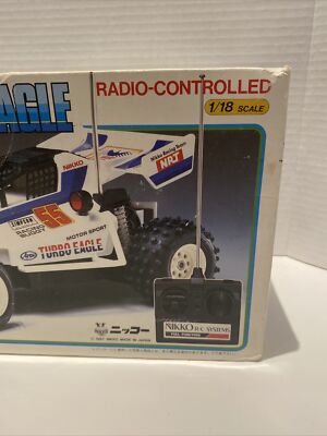 Nikko Buggy Turbo Eagle 1/18 Vintage - Voiture Télécommandée Occasion