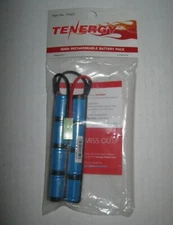 Tenergy 9.6V 1600mAh Airsoft Battery NiMH Butterfly Battery Pack w/ Mini Tamiya