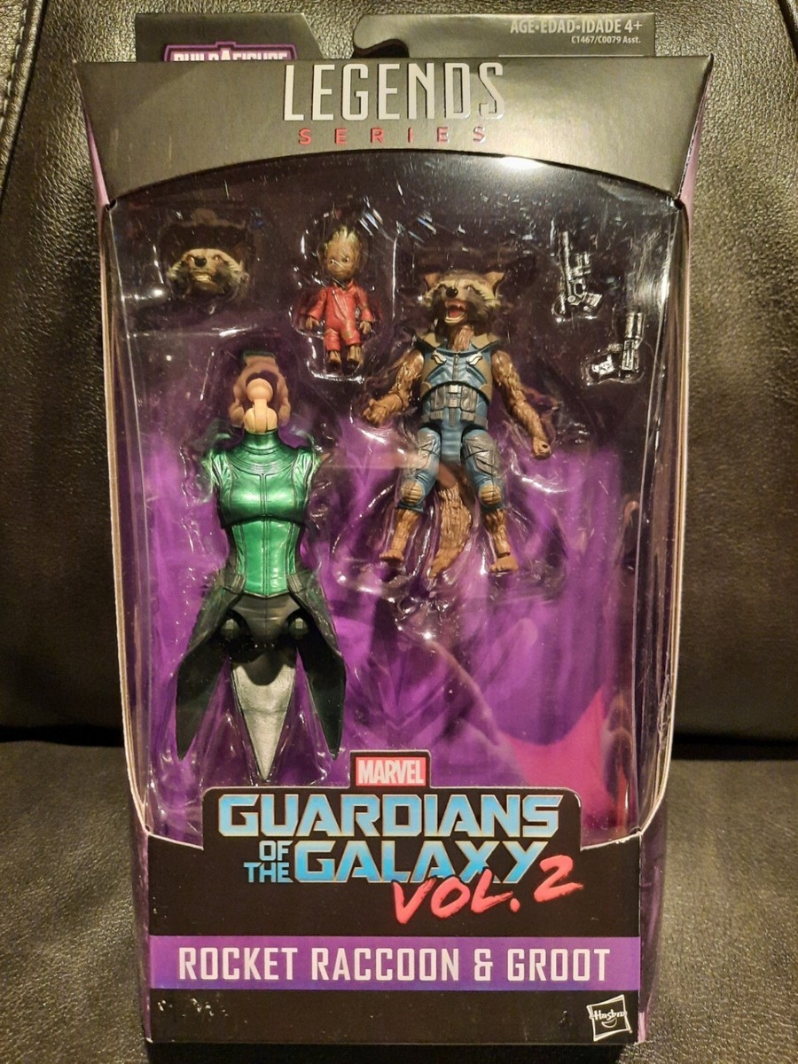 Marvel Legends ROCKET RACCOON & BABY GROOT Guardians of The Galaxy