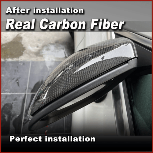 2x Carbon Spiegelkappen Außenspiegel für Mercedes Benz C/S Klasse W205 W222 W213 - Bild 5 von 11