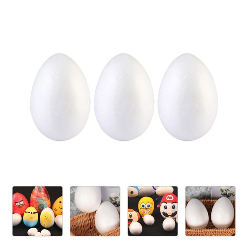 3PCS Plastic Egg Decoration Children Play Eggs Eggs Painting Kit