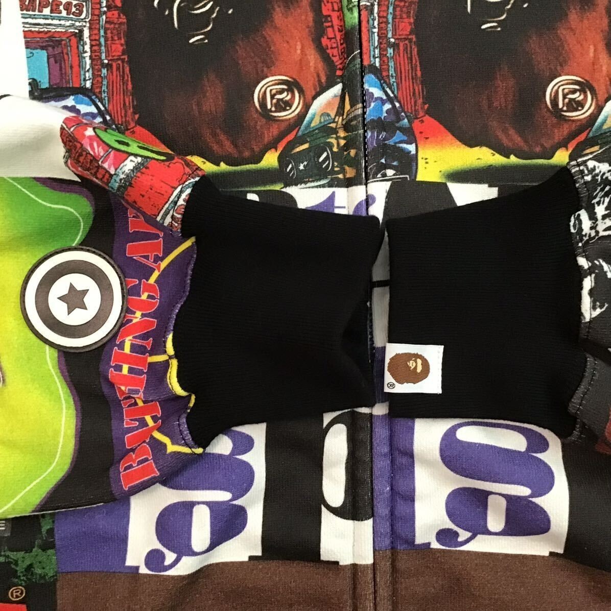 BAPE ALBUM MONOGRAM Shark Full Zip Hoodie A Bathing Ape Size BAPE ALBUM MONOGRAM Shark Full Zip Hoodie A Bathing Ape Size