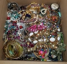Vintage/Retro/Modern Costume Scrap/Wear Grab Bag Jewelry Lot (BOX F) ~ 15.8 LBS