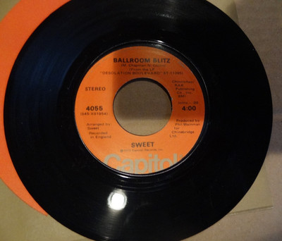 Sweet - Ballroom Blitz / Restless Capitol 4055 1974 45 M 7  NM