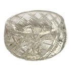Vintage Waterford Large Crystal Marquis Cut Console Center Piece Bowl