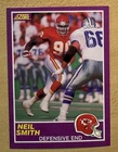 Neil Smith 1989 Score Supplemental Rookie Card #407S, MINT, Kansas City Chiefs