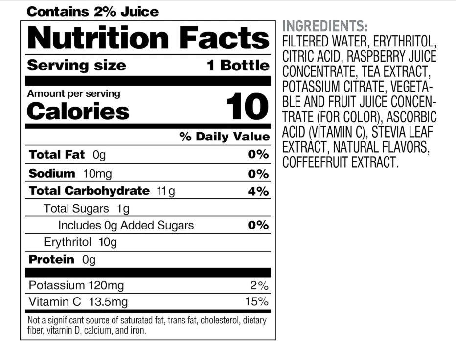 Boost Buka Frambuesa Negra, Bebida Infundida Antioxidante, 18 fl oz (Paquete de 12) Foto 4 de 4