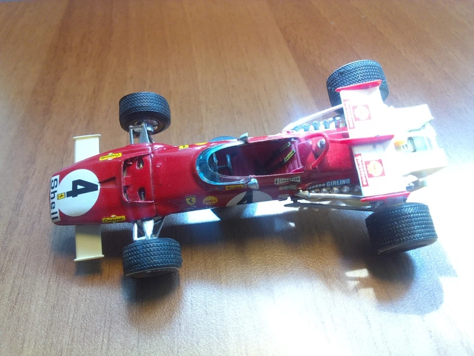 Modellismo Statico Auto 1/43 Ferrari F1 312 Monza Regazzoni Anni 70 - Immagine 2 di 4