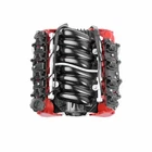 For 1/10 Traxxas TRX-4 Series Simulation V8 Engine Cover Motor Cooling Fan Kits
