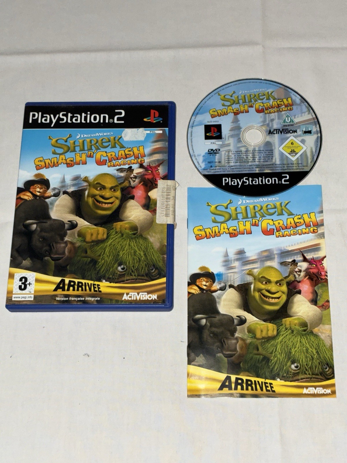 Shrek Smash n' Crash Racing PS2 