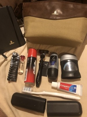 Emirates First Class Courtesy Kulturtasche - Herren - Neu