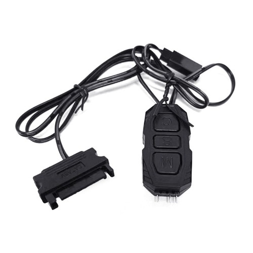 5V 3PIN ARGB Controller LED Remote Control ARGB Light Strips Remote Controller - Afbeelding 6 van 8